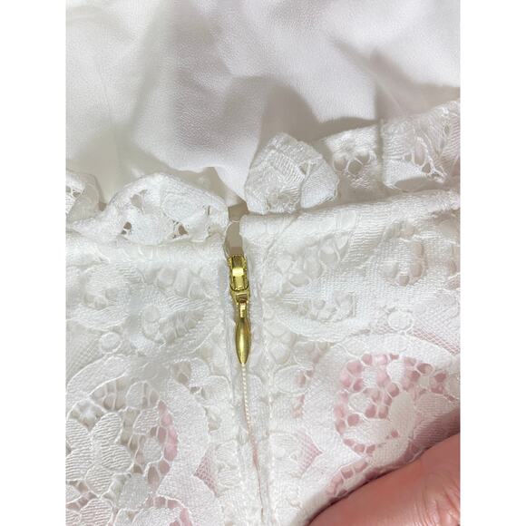 NWT LILLY PULITZER DRESS 8 WHITE BRIDE BRIDAL WEDDING LACE - Picture 9 of 15